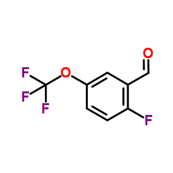 2-Fluoro-5-(trifluoromethoxy)benzaldehyde Structure