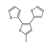 5-methyl-2,3-dithiophen-2-ylthiophene结构式