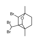 5-bromo-2-(dibromomethyl)-1,4-dimethyl-3-oxabicyclo[2.2.2]octane Structure