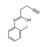 N-(2-iodophenyl)pent-4-ynamide Structure