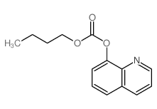 butyl quinolin-8-yl carbonate Structure