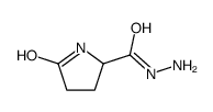 5-Oxo-L-prolinohydrazide结构式