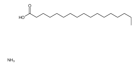 azanium,heptadecanoate结构式