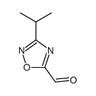 3-异丙基-1,2,4-恶二唑-5-甲醛结构式