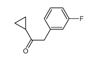 1-cyclopropyl-2-(3-fluorophenyl)ethanone picture