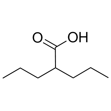 丙戊酸结构式