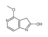 4-METHOXY-5-AZA-2-OXINDOLE结构式