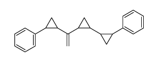 2'-Phenyl-2-[1-(2-phenyl-cyclopropyl)-vinyl]-bicyclopropyl结构式