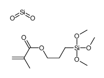 dioxosilane,3-trimethoxysilylpropyl 2-methylprop-2-enoate Structure