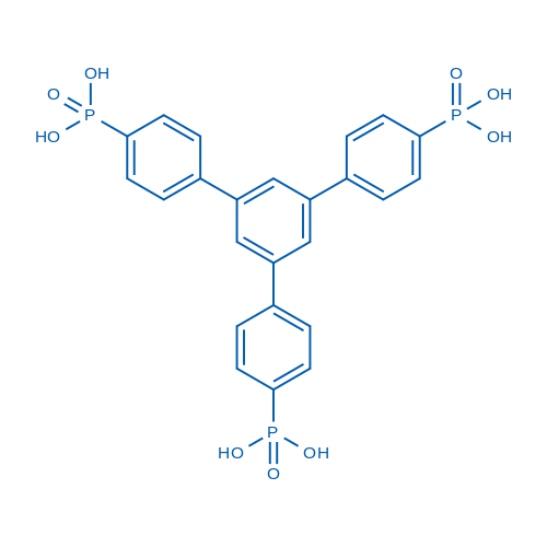 Phosphonic acid,P,P'-[5'-(4-phosphonophenyl)[1,1':3',1''-terphenyl]-4,4''-diyl]bis-结构式