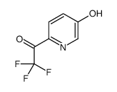 2,2,2-trifluoro-1-(5-hydroxypyridin-2-yl)ethanone结构式