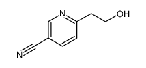 3-Pyridinecarbonitrile,6-(2-hydroxyethyl)-(9CI)结构式