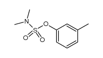 N,N-Dimethyl-sulfaminsaeure-m-tolylester Structure