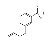 2-METHYL-4-[(3-TRIFLUOROMETHYL)PHENYL]-1-BUTENE structure