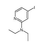 N,N-diethyl-4-iodopyridin-2-amine结构式