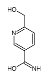 3-Pyridinecarboxamide,6-(hydroxymethyl)-(9CI) structure