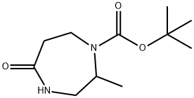 tert-Butyl 2-methyl-5-oxo-1,4-diazepane-1-carboxylate Structure