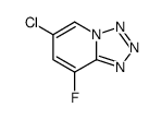 6-Chloro-8-fluorotetrazolo[1,5-a]pyridine structure