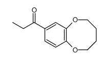 1-(2,3,4,5-tetrahydro-1,6-benzodioxocin-8-yl)propan-1-one Structure