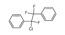 (1-chloro-1,2,2-trifluoroethane-1,2-diyl)dibenzene Structure