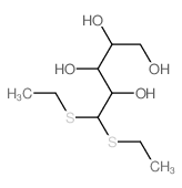 D-Xylose, diethyldithioacetal (9CI)结构式