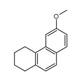 6-methoxy-1,2,3,4-tetrahydrophenanthrene Structure