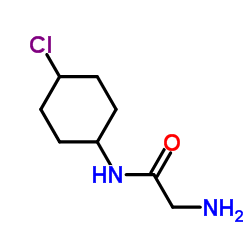N-(4-Chlorocyclohexyl)glycinamide结构式