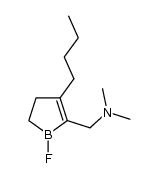 (3-butyl-1-fluoro-4,5-dihydro-1H-borol-2-yl)-N,N-dimethylmethanamine Structure