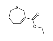 ethyl 2,5,6,7-tetrahydrothiepine-3-carboxylate Structure