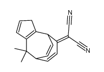 2-(9,9-dimethyl-8,9-dihydro-3H-4,8-ethenocyclopenta[8]annulen-5(4H)-ylidene)malononitrile Structure