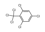 1,3,5-trichloro-2-(trichloromethyl)benzene Structure