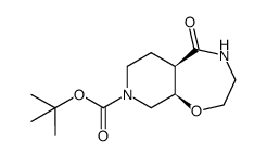 (5aR,9aR)-叔-丁基 5-氧亚基八氢吡啶并[4,3-f][1,4]氧杂氮杂卓-8(2H)-甲酸基酯图片