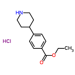 Ethyl 4-(4-piperidinyl)benzoate hydrochloride (1:1) picture