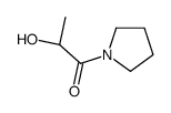 Pyrrolidine, 1-[(2R)-2-hydroxy-1-oxopropyl]- (9CI) picture