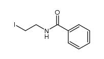 N-(2-iodo-ethyl)-benzamide结构式