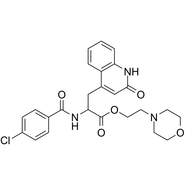 Rebamipide mofetil structure