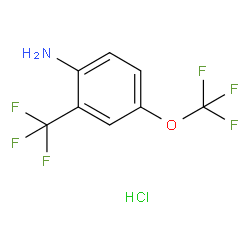 4-(TrifluoroMethoxy)-2-(trifluoroMethyl)aniline hydrochloride picture