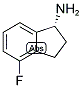 (R)-4-FLUORO-INDAN-1-YLAMINE Structure