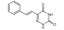 6-styryl-2,3,4,5-tetrahydro-1,2,4-triazine-3,5-dione Structure