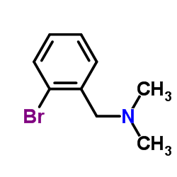 1-(2-Bromophenyl)-N,N-dimethylmethanamine结构式