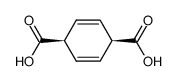 2,5-Cyclohexadiene-1α,4α-dicarboxylic acid Structure