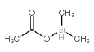 dimethylacetoxysilane Structure