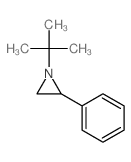 2-phenyl-1-tert-butyl-aziridine structure