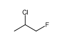 2-chloro-1-fluoropropane Structure