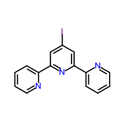 4'-iodo-2,2':6',2''-terpyridine Structure