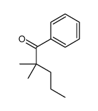 2,2-dimethyl-1-phenylpentan-1-one结构式