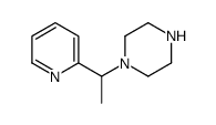 Piperazine, 1-[1-(2-pyridinyl)ethyl]- (9CI)结构式