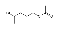 1-acetoxy-4-chloropentane Structure