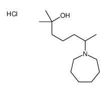 6-(azepan-1-yl)-2-methylheptan-2-ol,hydrochloride Structure