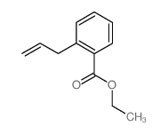 2-ALLYL-BENZOIC ACID ETHYL ESTER结构式